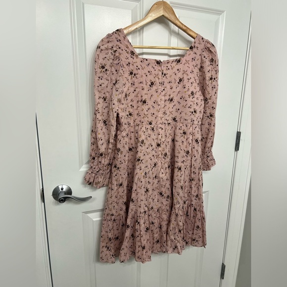 Madewell Lizzie Babydoll Dress in Fresh Sprigs - Picture 10 of 10
